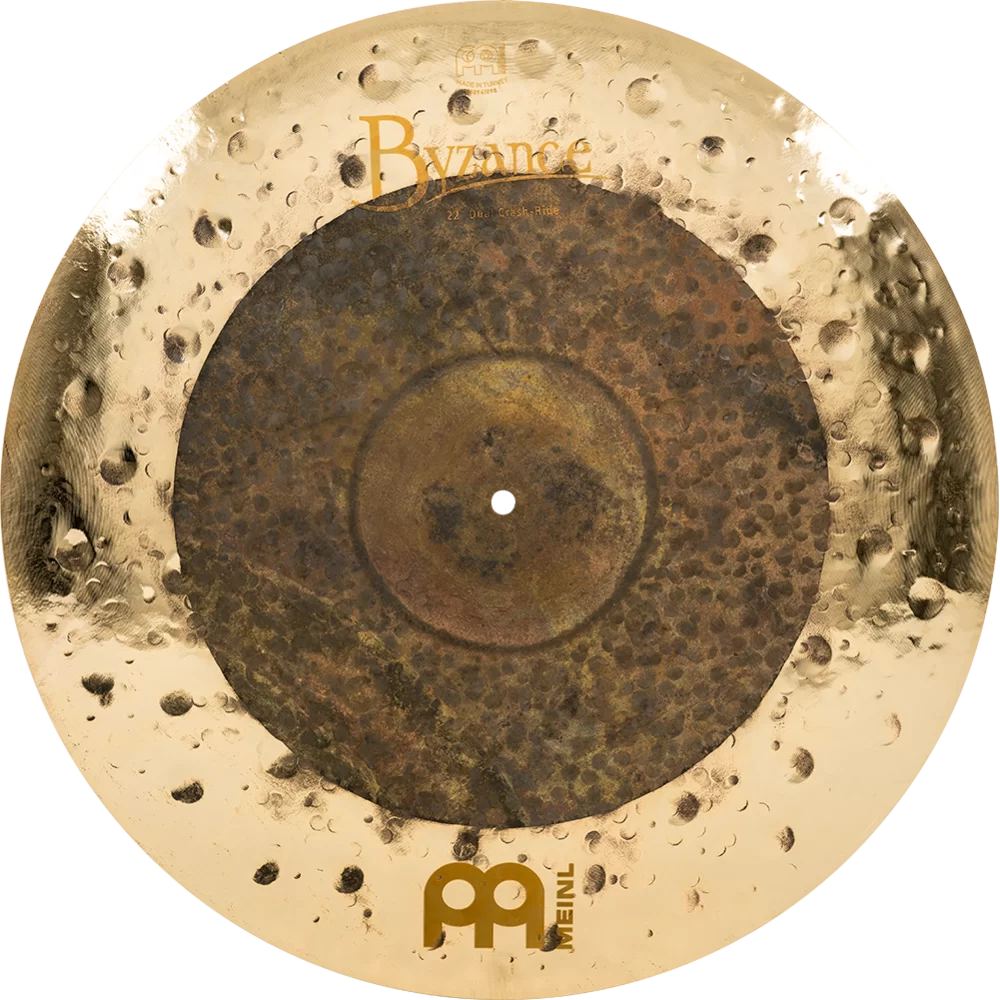 Platillo doble crash/ride Byzance de 22" Meinl B22DUCR con demostraciones en video